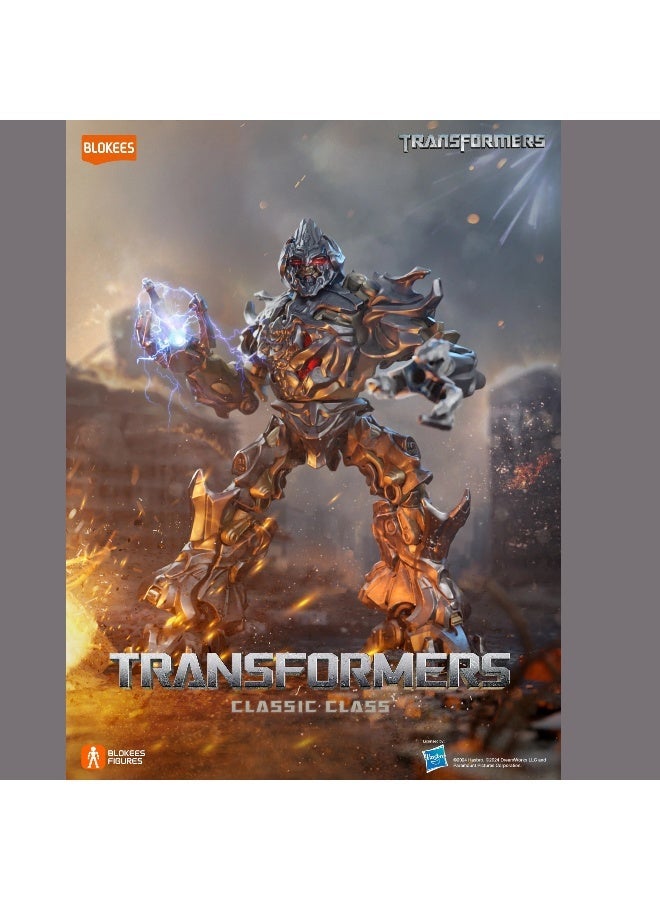 BLOKEES Transformers Classic Class 10 Megatron Model Kit | Buildable Action Figure Toy with Glowing Eyes & Posable Joints | STEM Construction Collectible Gift for Kids & Adults - Image 5